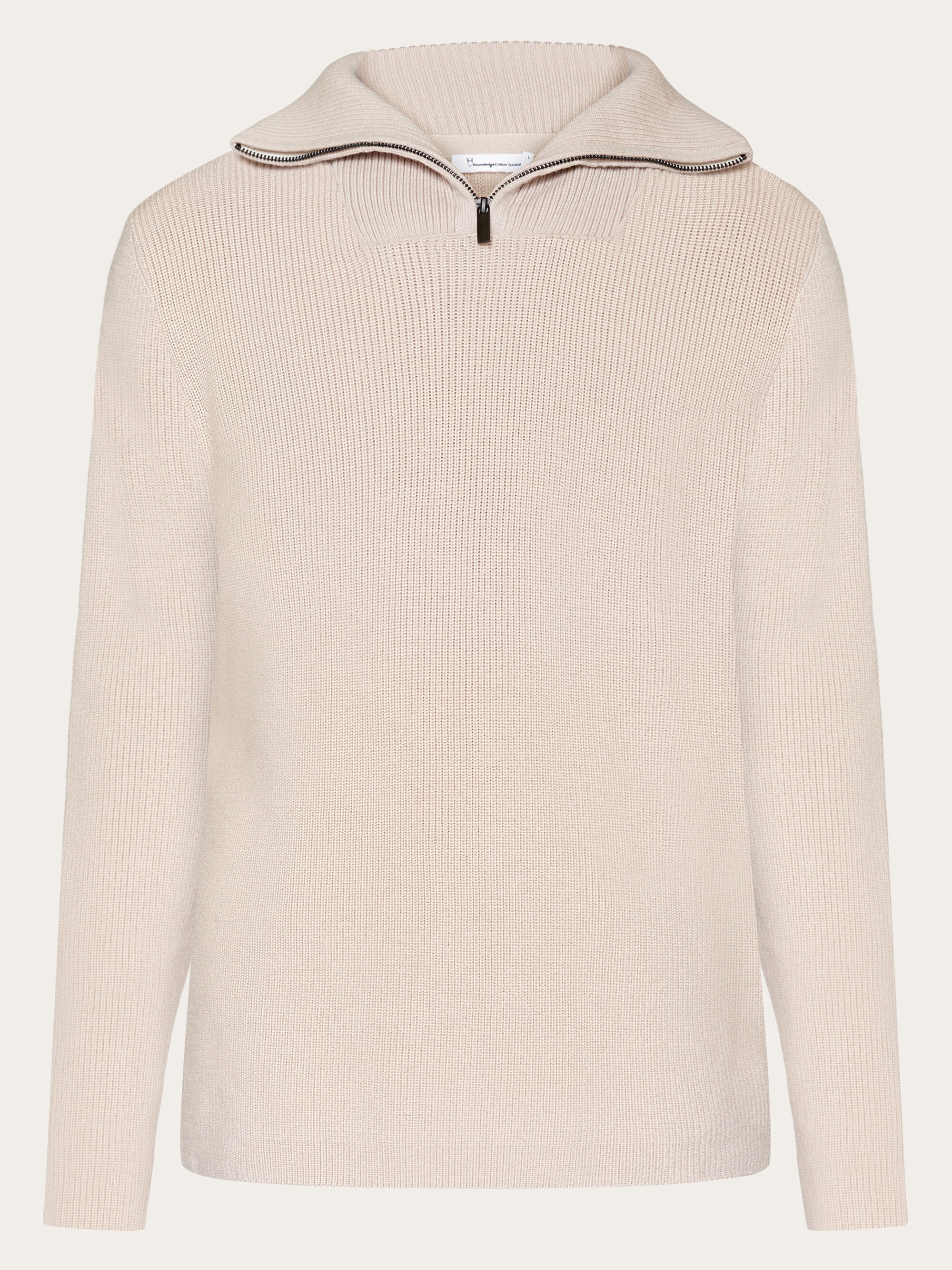 【KOOLOSET】Alpaca Henley-neck Hood Knit Alpaca Henley-neck Hood Knit (3color) - kooloset