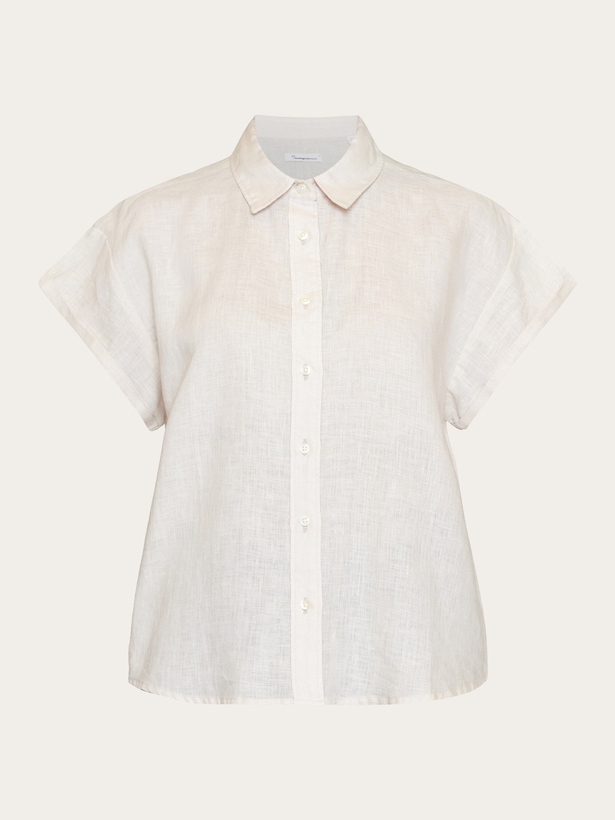 Organic Linen Délavé Round Neck Tank | EILEEN FISHER