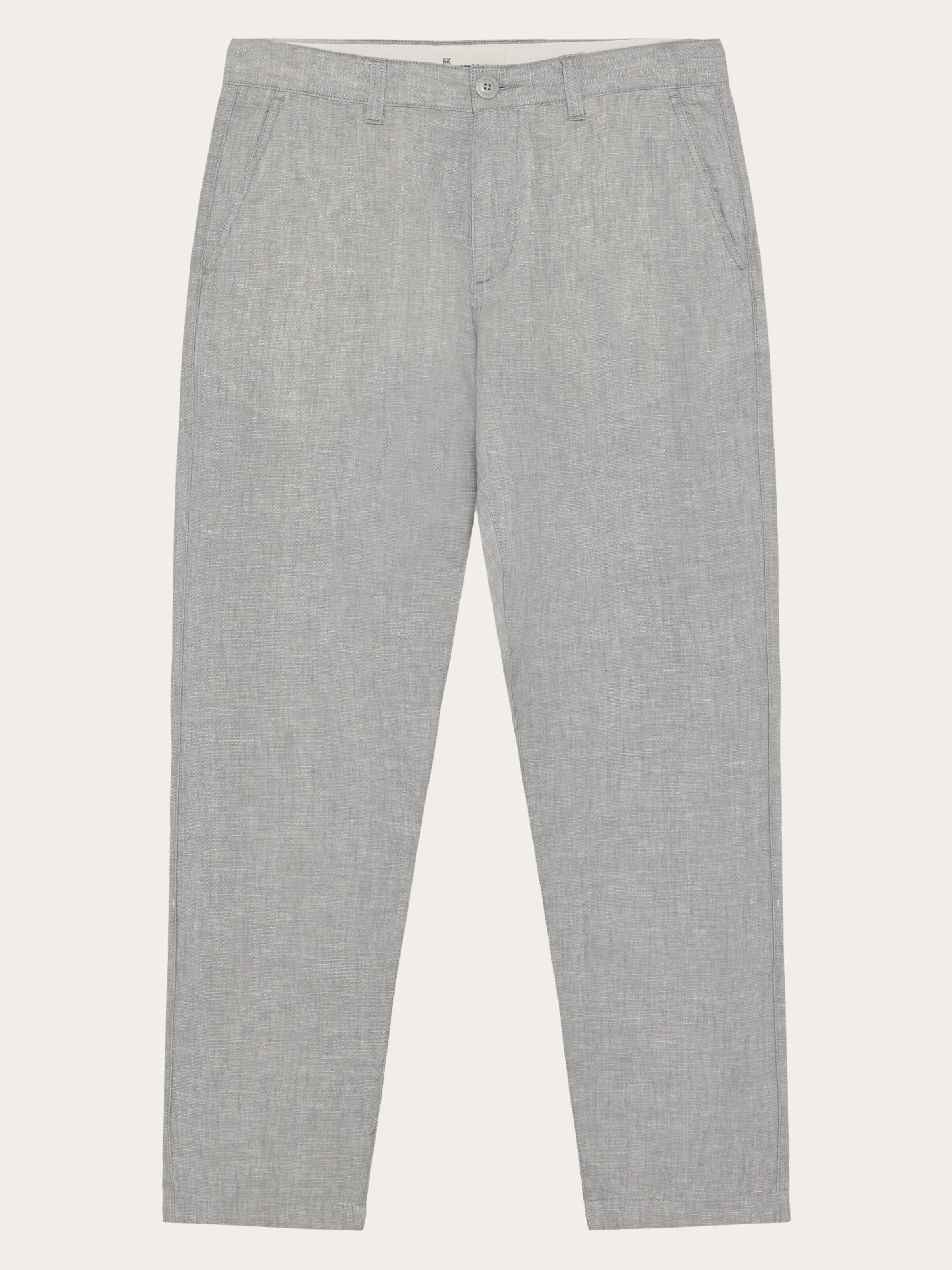 Chuck regular linen pants - Ultimate Grey - Yarndyed