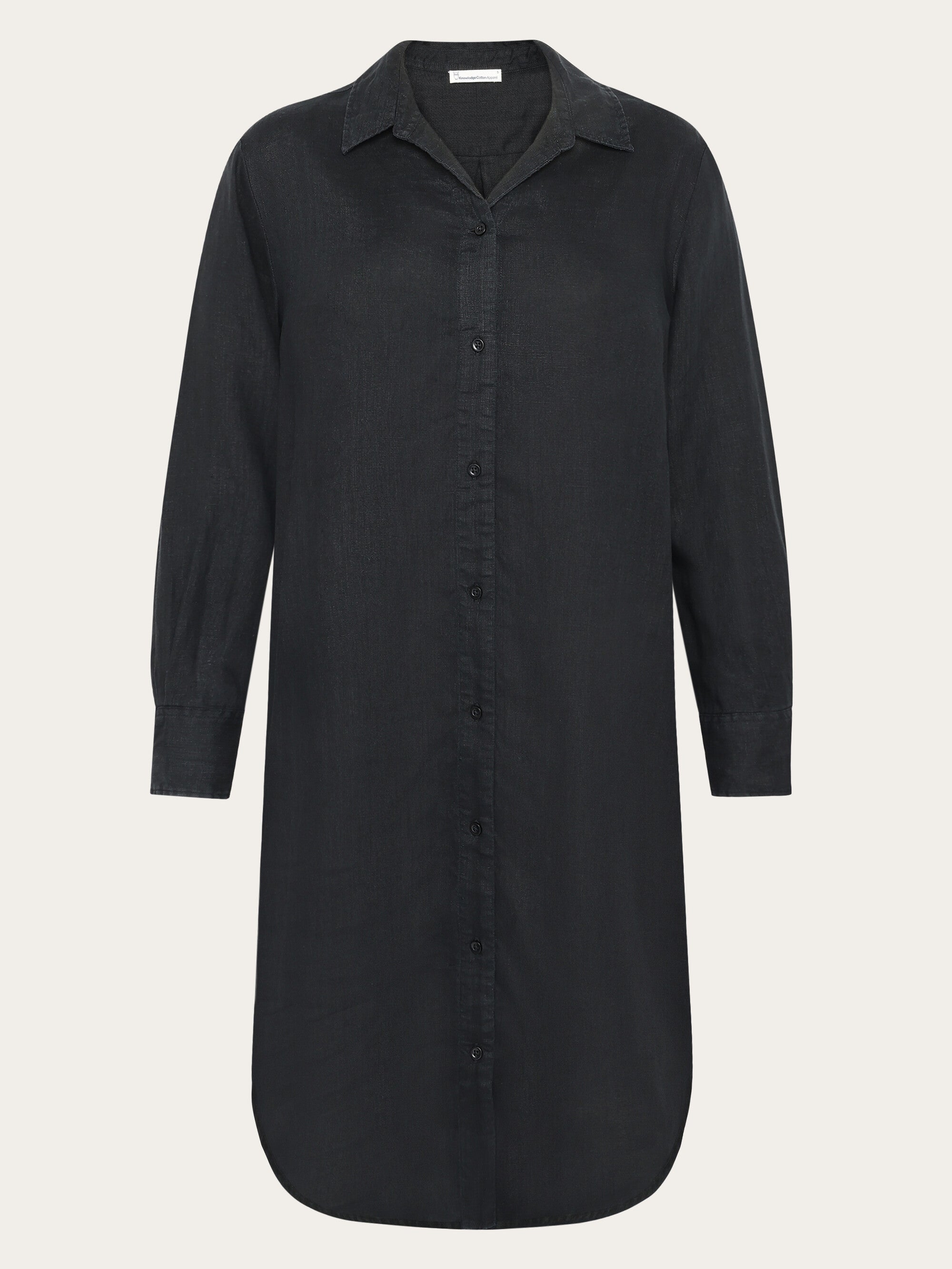 linen shirt dress black Shop Linen Shirt Maxi Dress