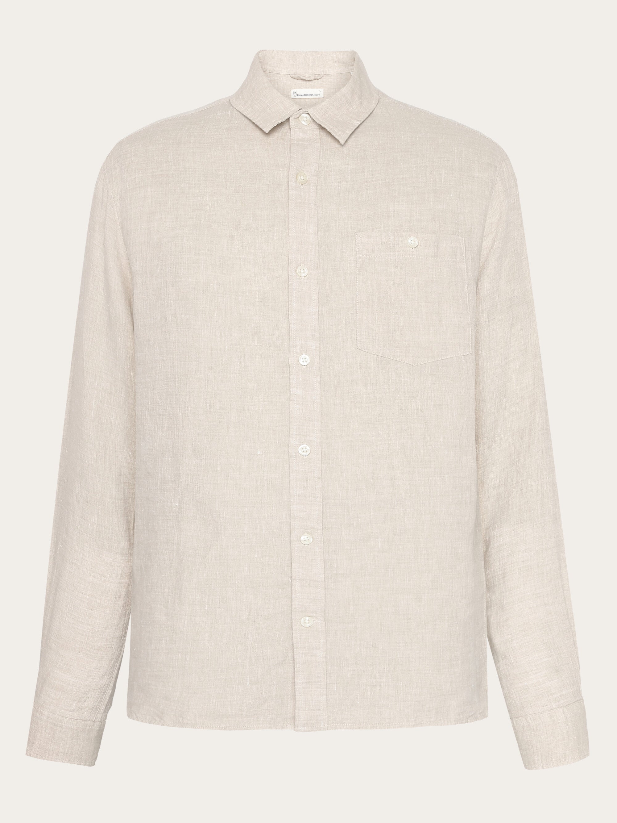 k*f様 graphpaper linen shirt Graphpaper) Linen L/S Oversized Band Collar Shirt (GM242