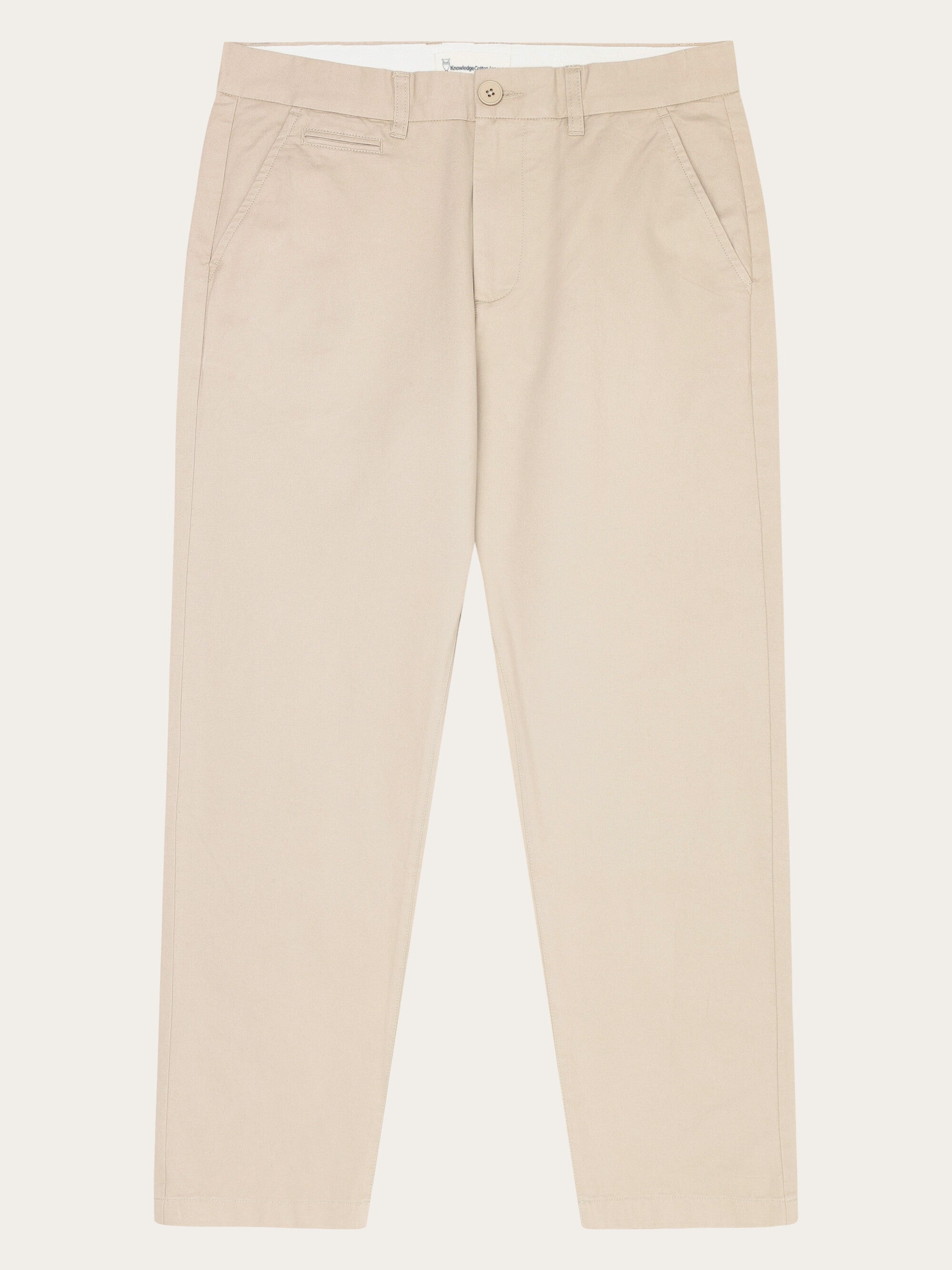 Flint wide chino pants - Light feather gray