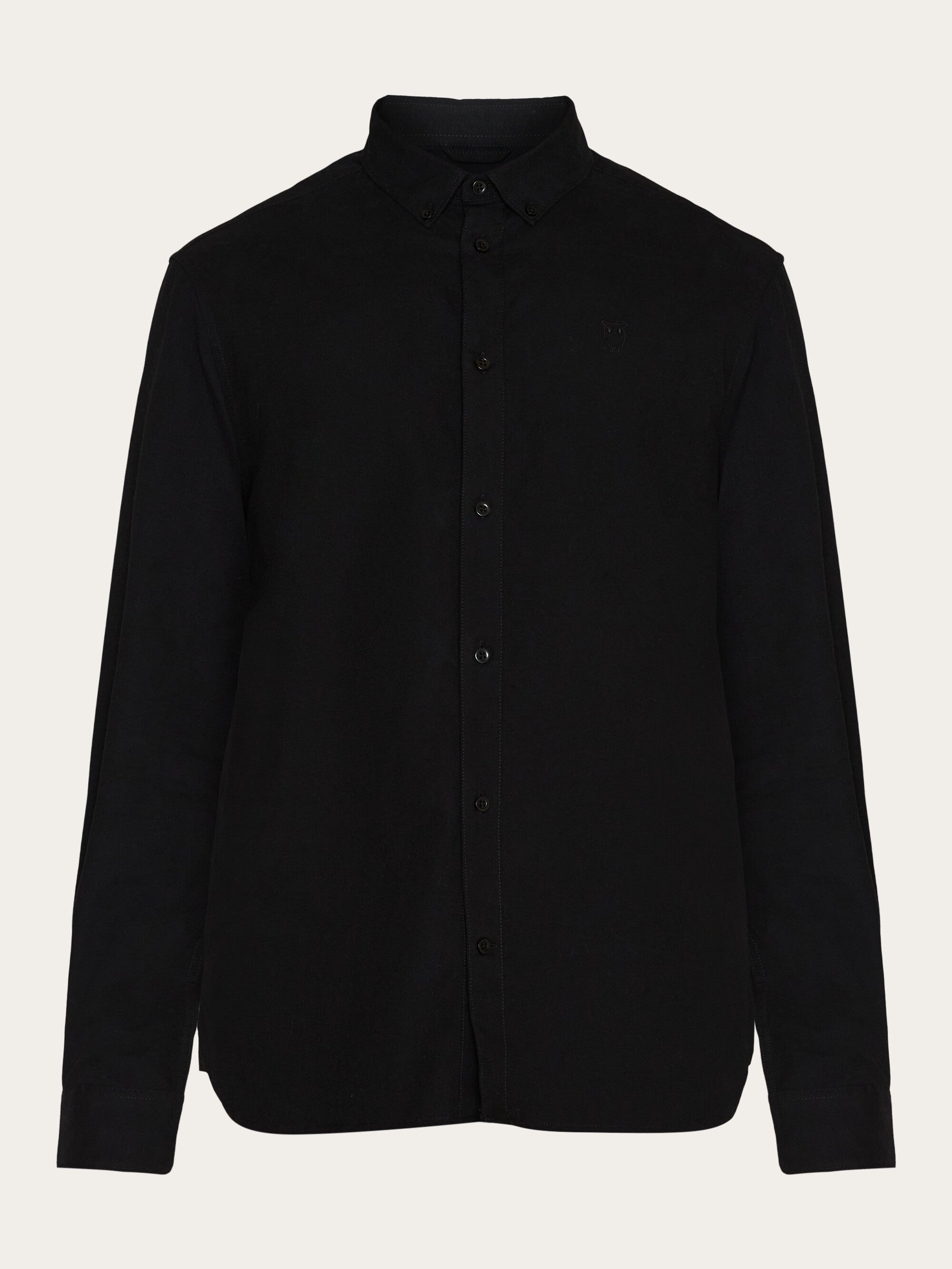 Harald Small Owl Oxford Regular Fit Shirt - GOTS/Vegan