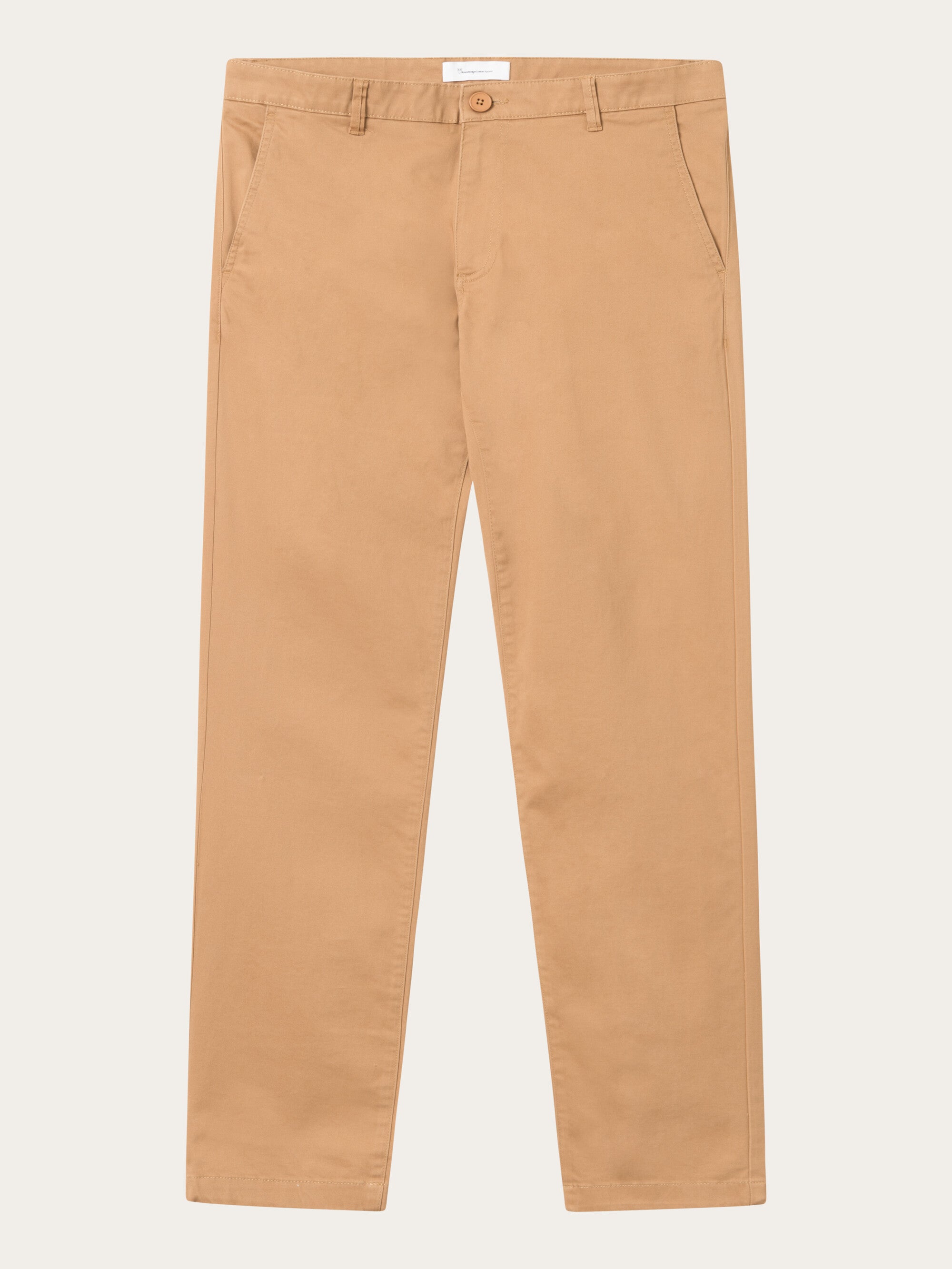 LUCA slim twill chino pants - Brown Sugar