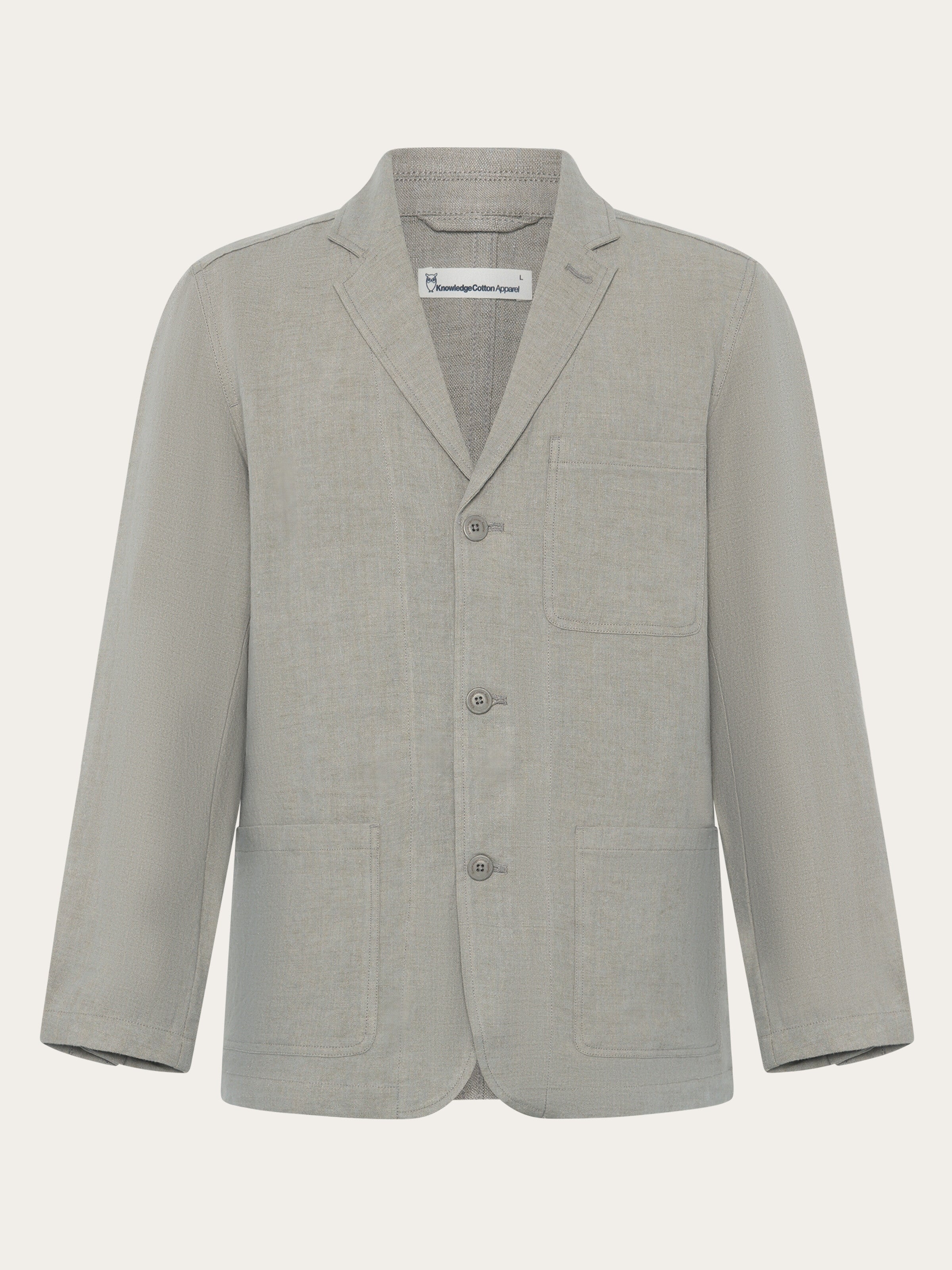 Linen blazer - Yarndyed Twill