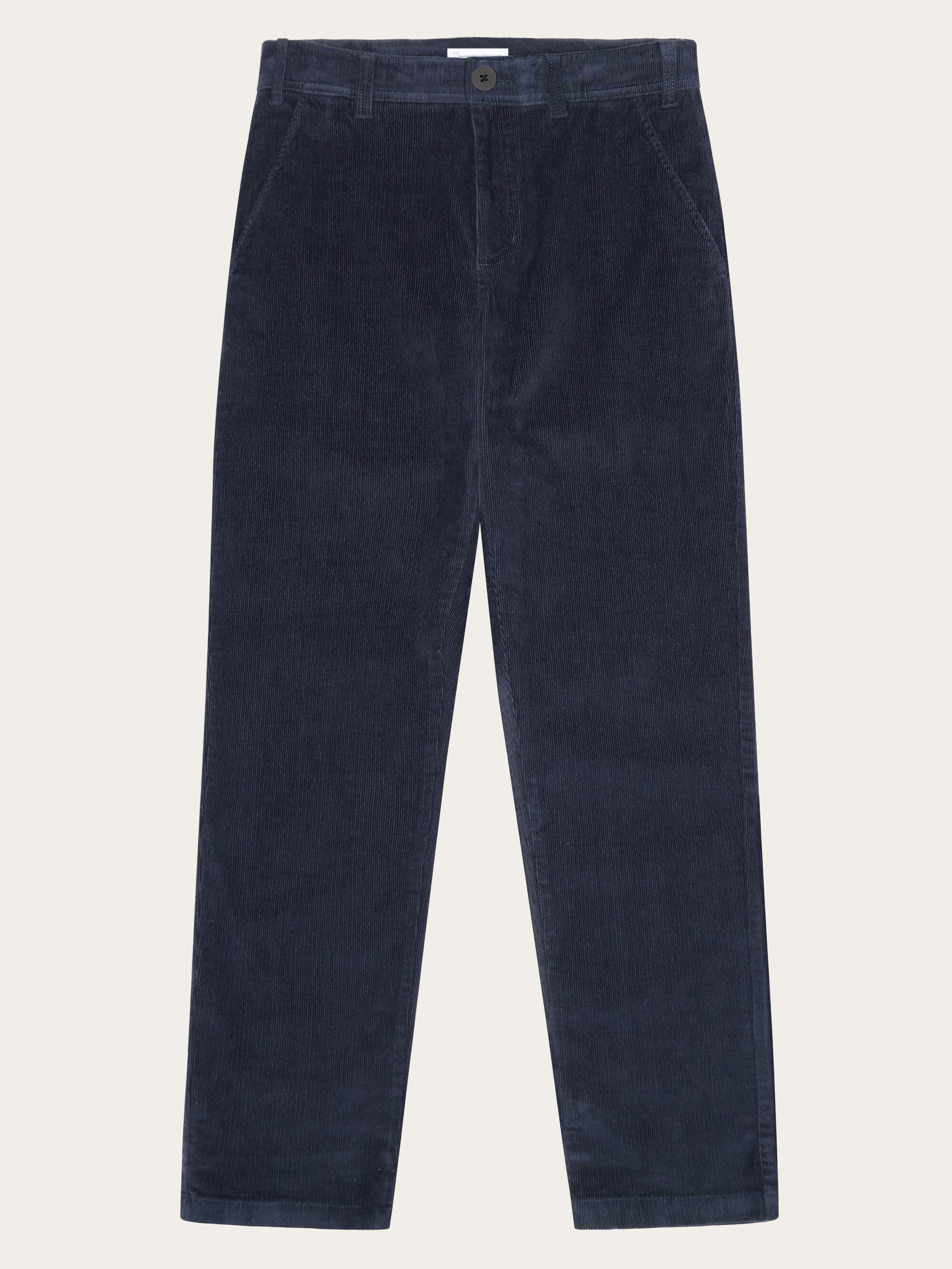 Chuck regular corduroy pants - Night Sky – KnowledgeCotton