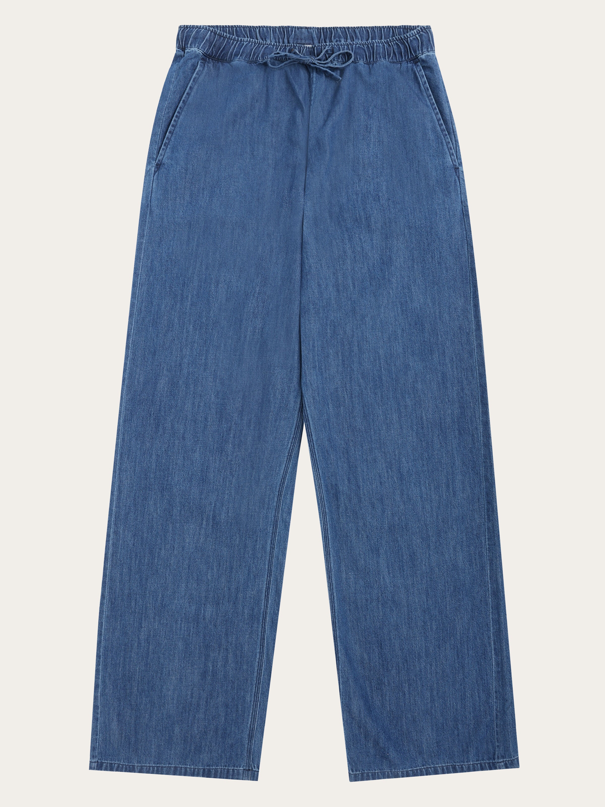 Organic Cotton Posey Denim Pant GOTS - Dark Blue denim