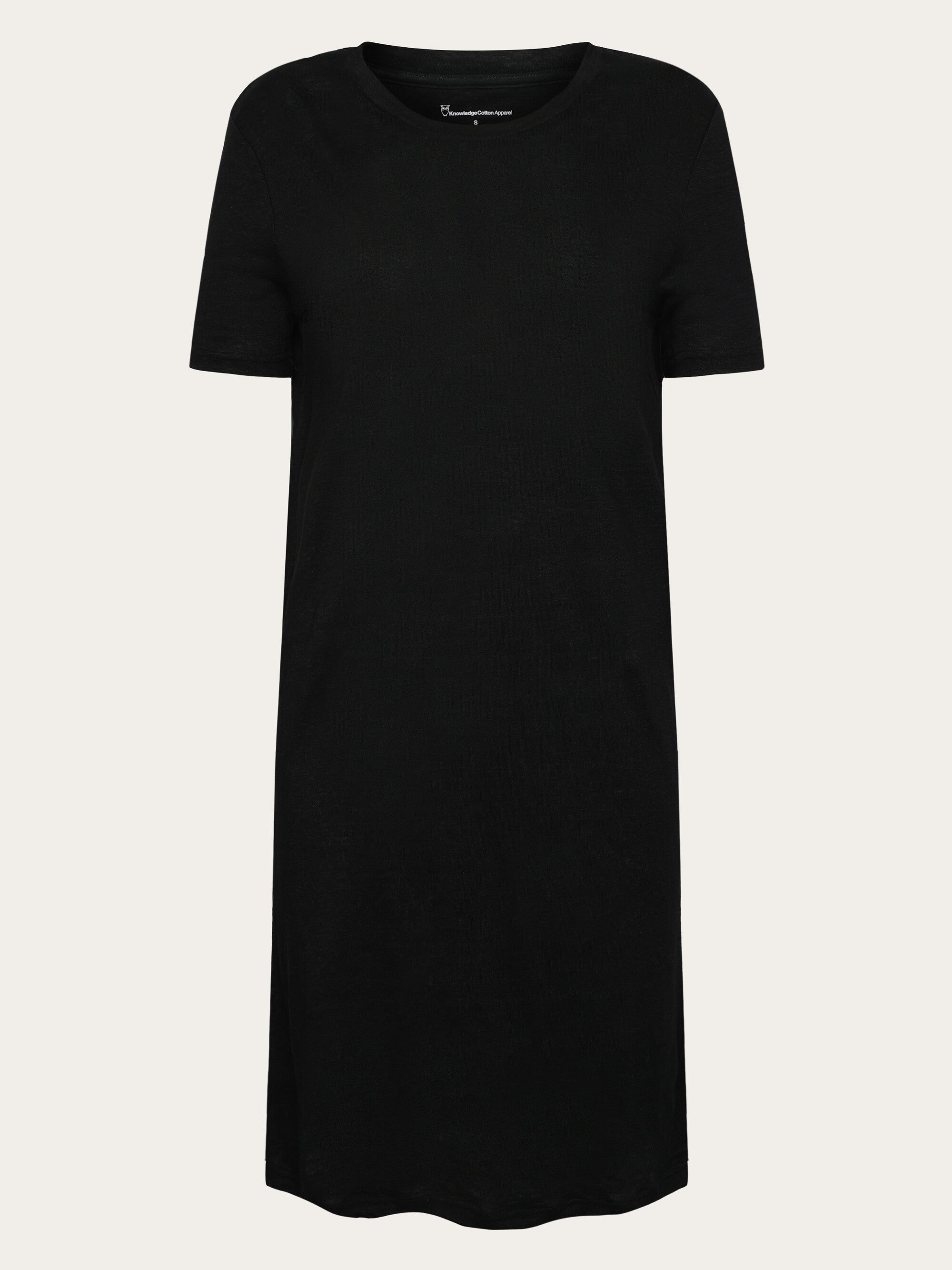 t shirt dresses cotton KnowledgeCotton Apparel Women's Linen T-shirt Dress