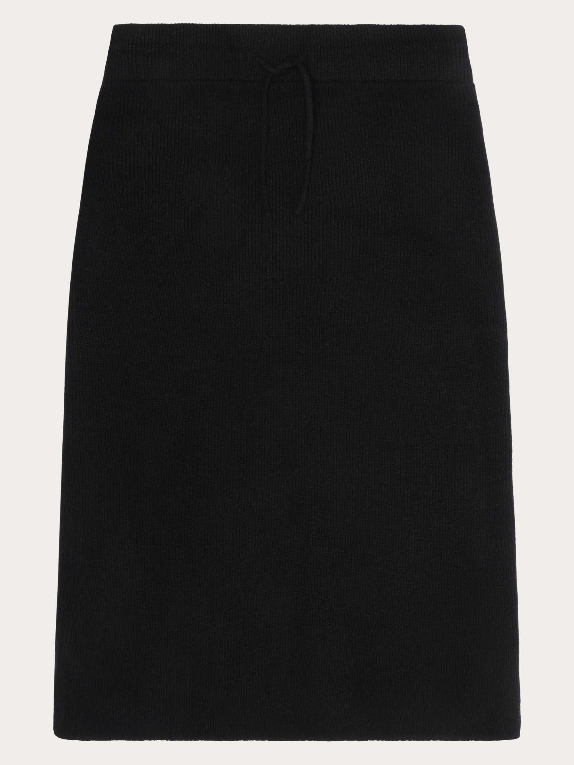 Wool_midth_lengt_rib_knit_skir