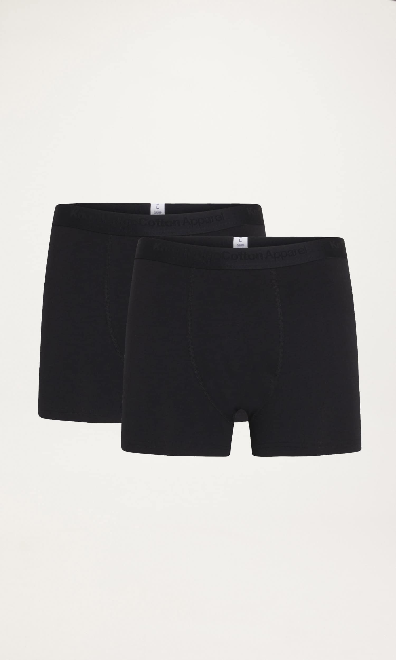 Buy 2 pack underwear - Black Jet - from KnowledgeCotton Apparel®