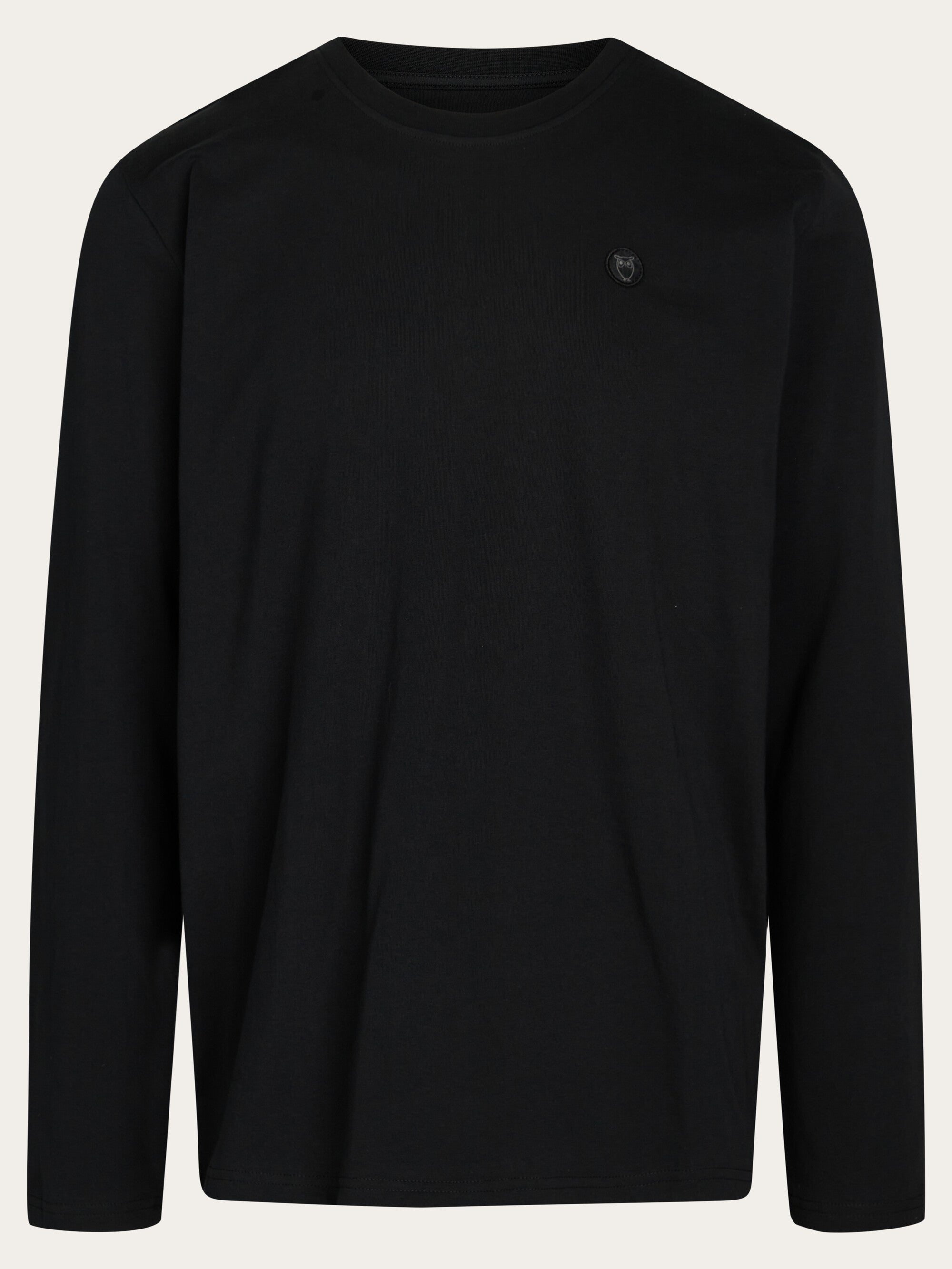 【新品】CRONOS Patchwork long sleeveT BLACK CRONOS Patchwork long sleeve T [BLACK]