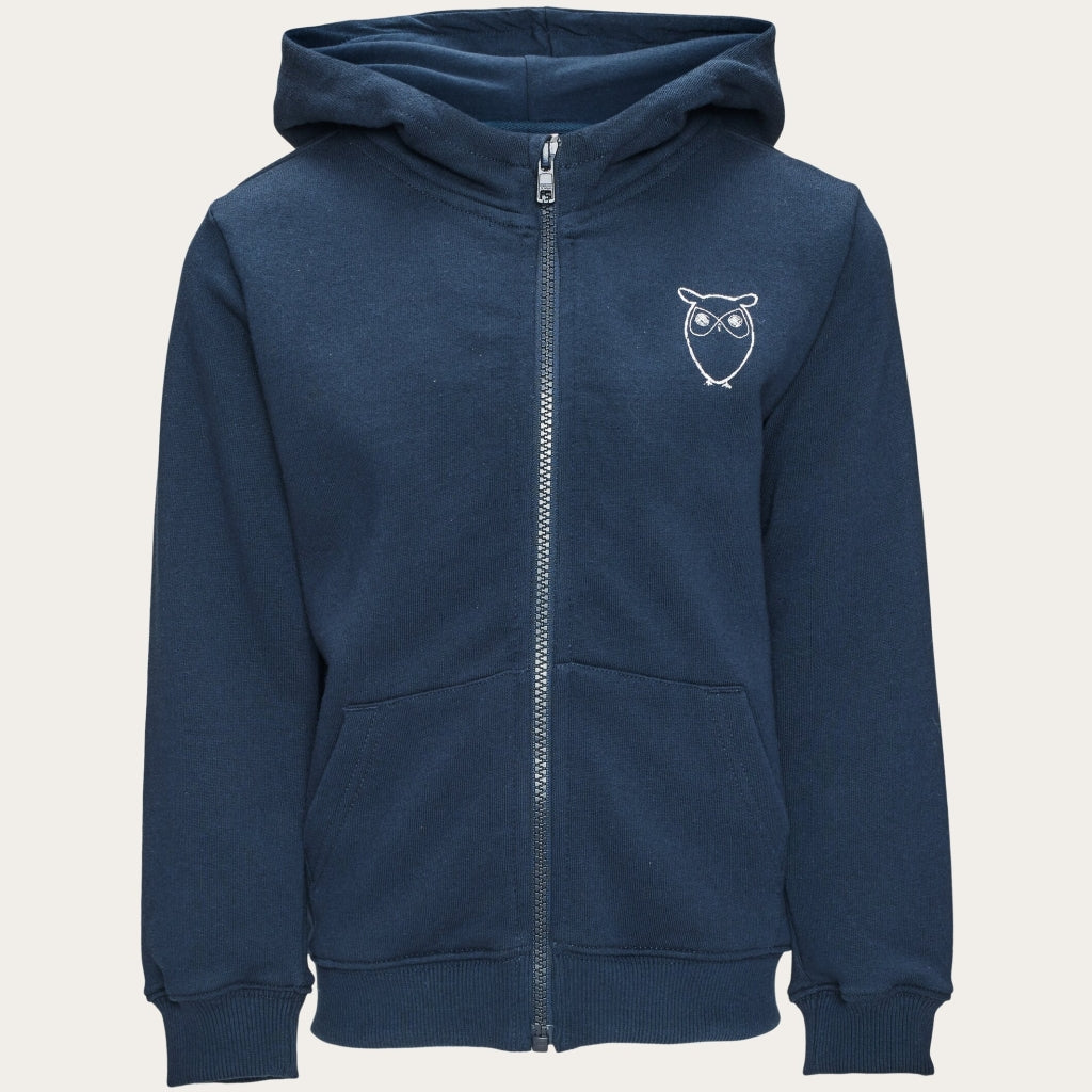 Knowledge cotton apparel zip hoodie new arrivals