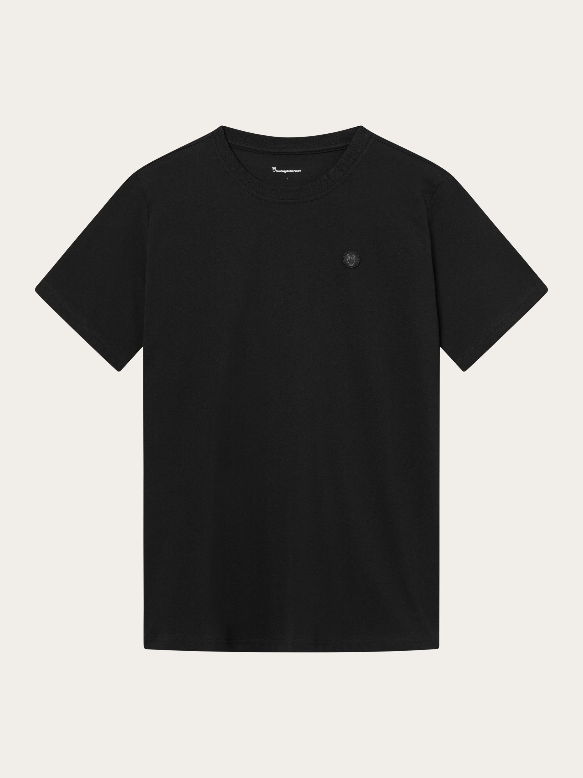 Regular fit Badge t-shirt - Black Jet Regular fit Badge t-shirt - Black Jet