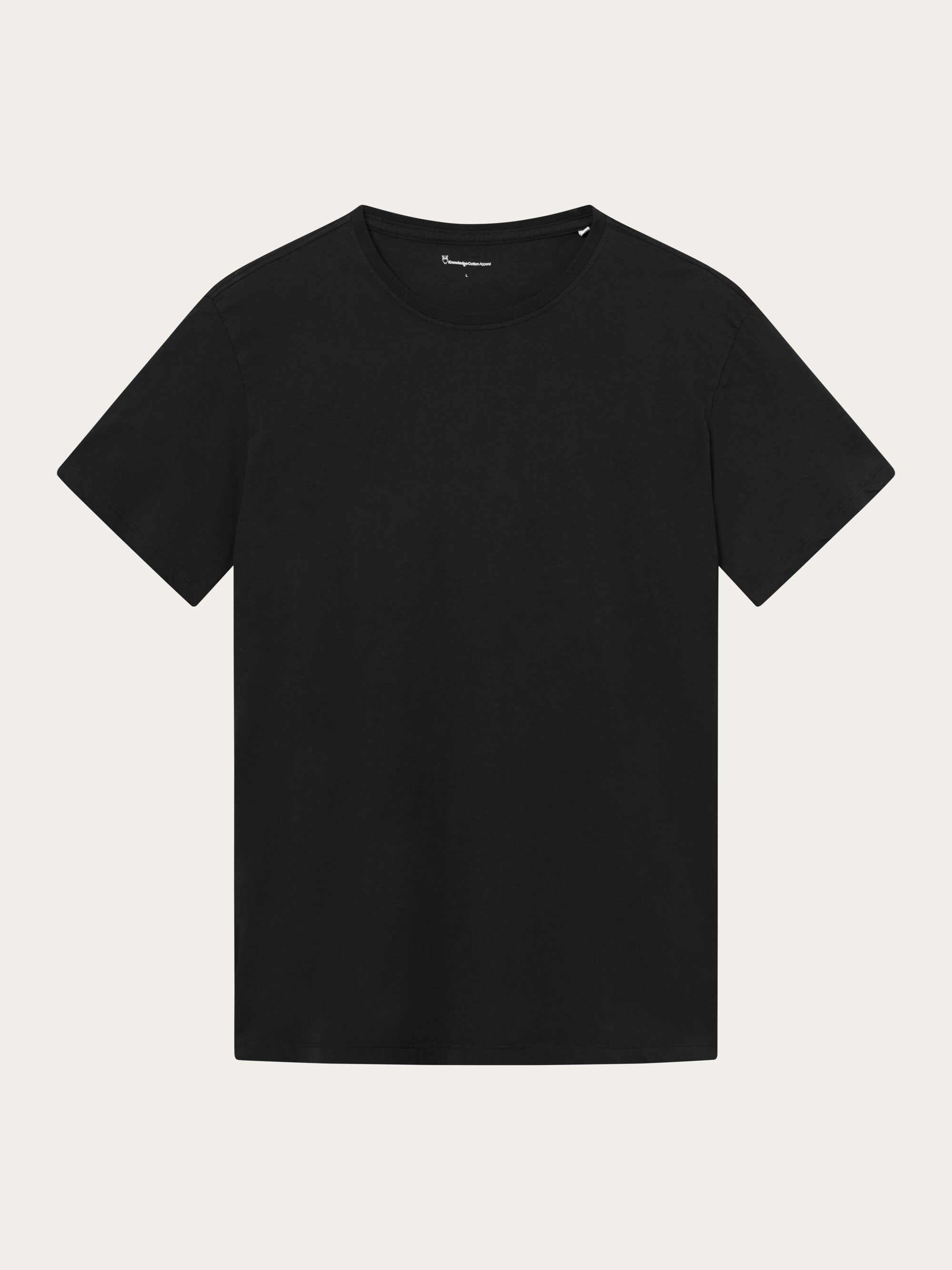 Buy Regular fit Basic tee - Black Jet - from KnowledgeCotton Apparel®
