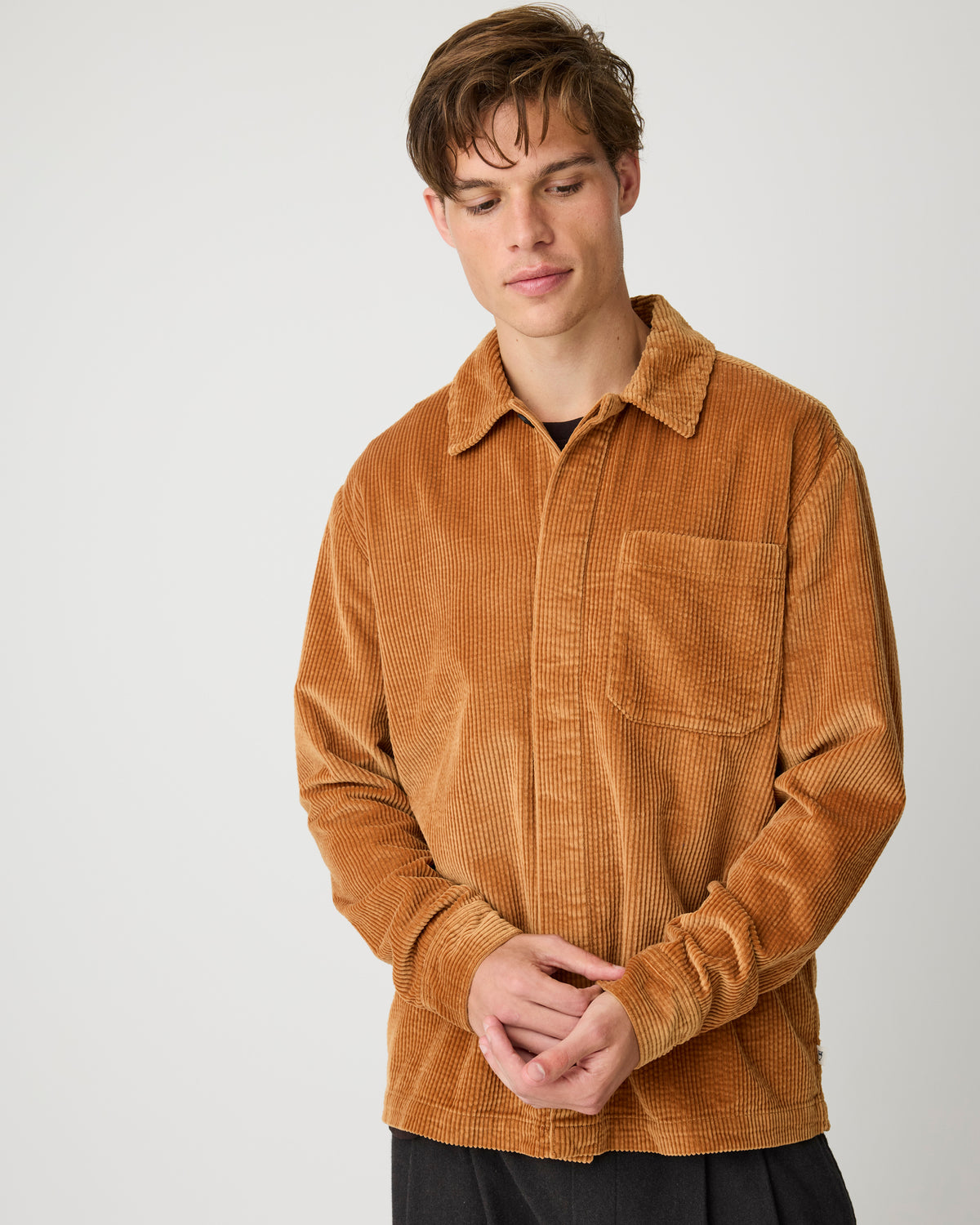 Corduroy overshirt - Lion