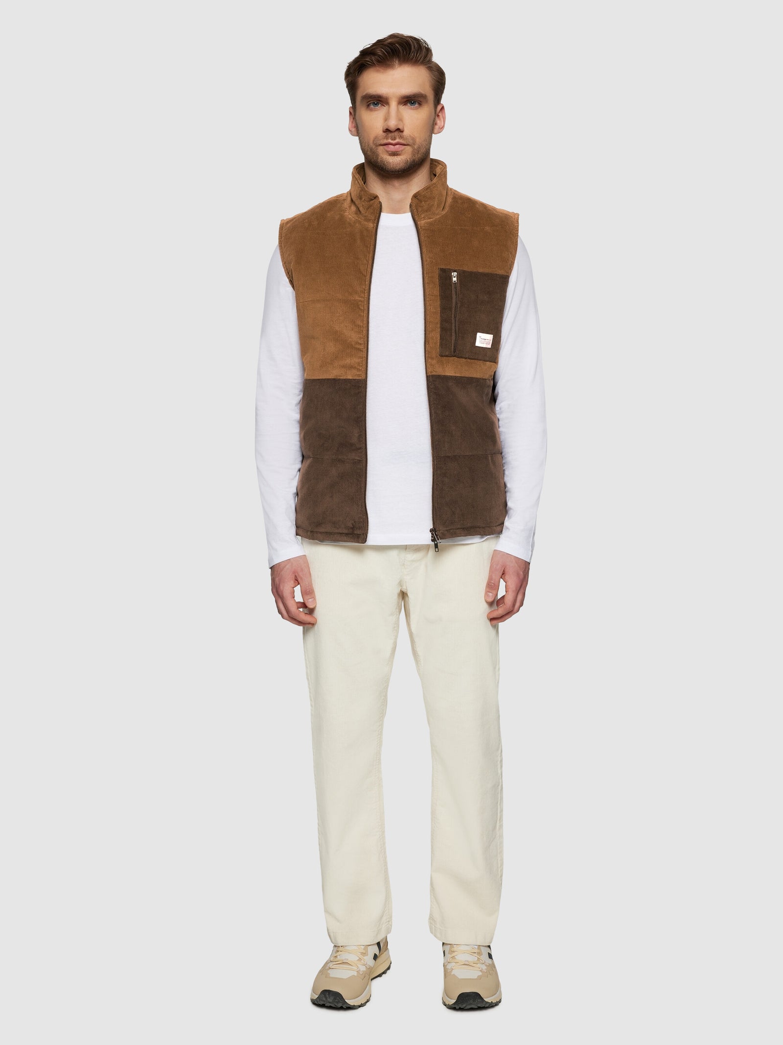 トップス LUTAYS Valmont Corduroy Vest corduroy 48 Valmont – Lutays