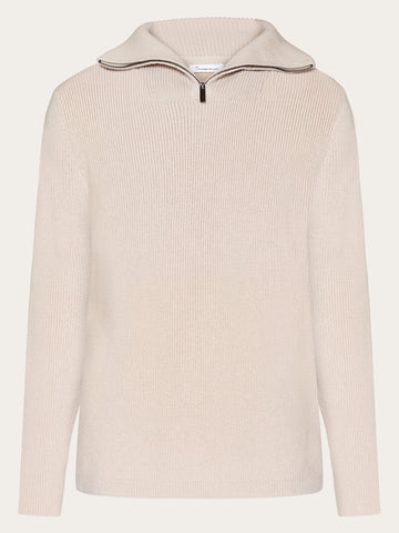 【MODERNIF】Melin High Neck Half Zip-up Knit KNITTED