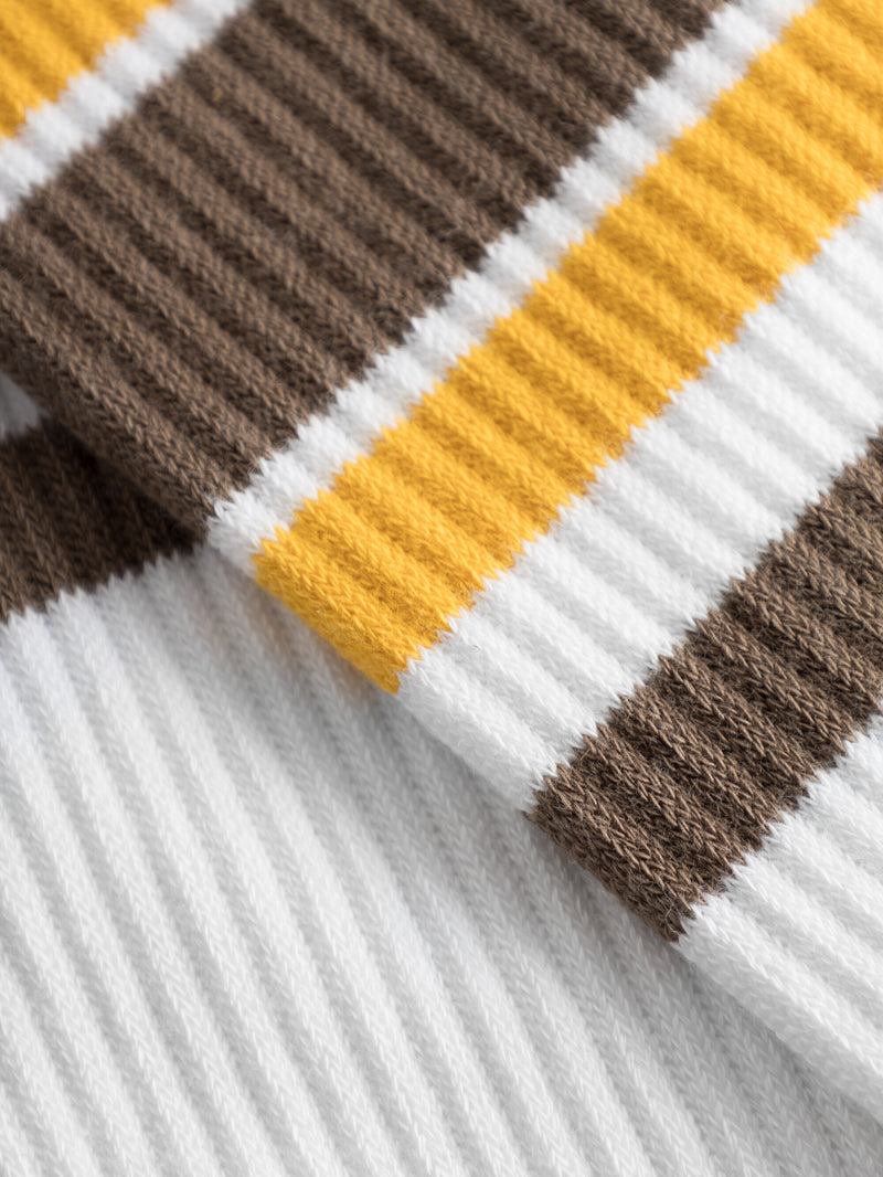 KnowledgeCotton Apparel - UNI 2-pack striped long socks Socks 1388 Cub