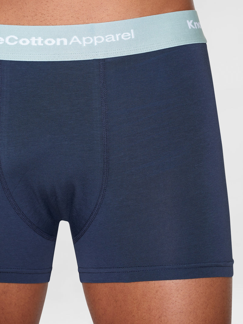 KnowledgeCotton Apparel - MEN 6-pack underwear - GOTS/Vegan Underwears 1001 Total Eclipse