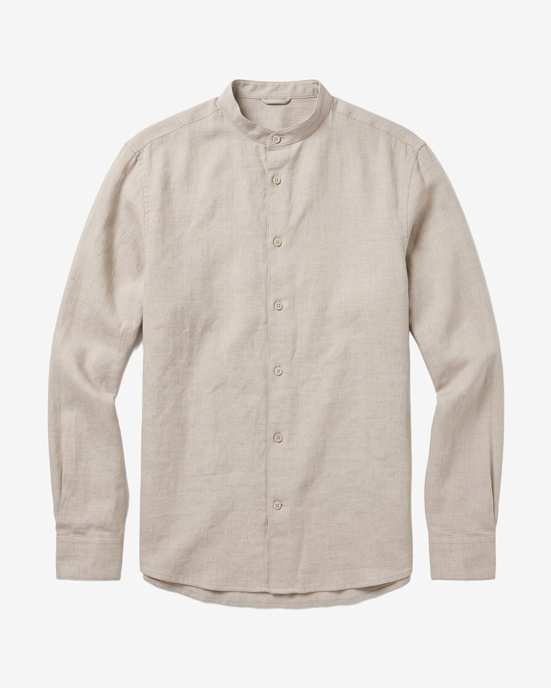 KnowledgeCotton Apparel - MEN Arch regular flannel shirt Shirts 1228 Light feather gray