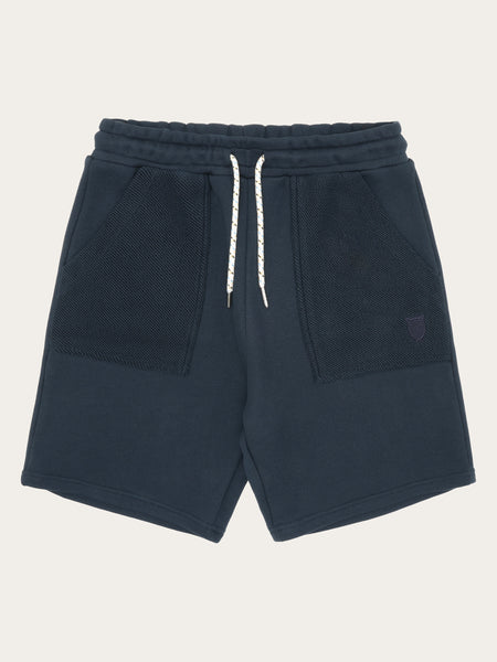 Buy BIRCH sweat shorts - GOTS/Vegan - Total Eclipse - from