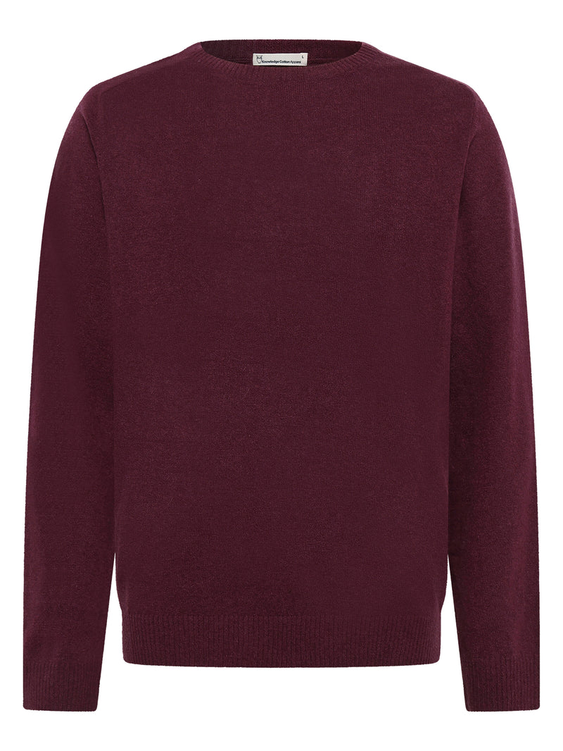 KnowledgeCotton Apparel - MEN Basic o-neck knit Knits 1281 Fig