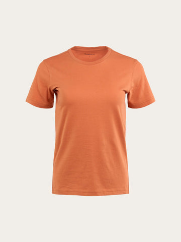 Basic t-shirt - Autumn Leaf – KnowledgeCotton Apparel Europe