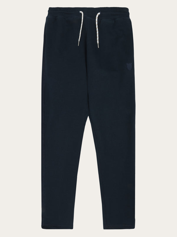 KnowledgeCotton Apparel - MEN Birch Sweat Pant - GOTS/Vegan Pants 1001 Total Eclipse