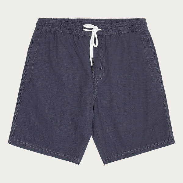 Boardwalk slub shorts with elastic waist - GOTS/Vegan