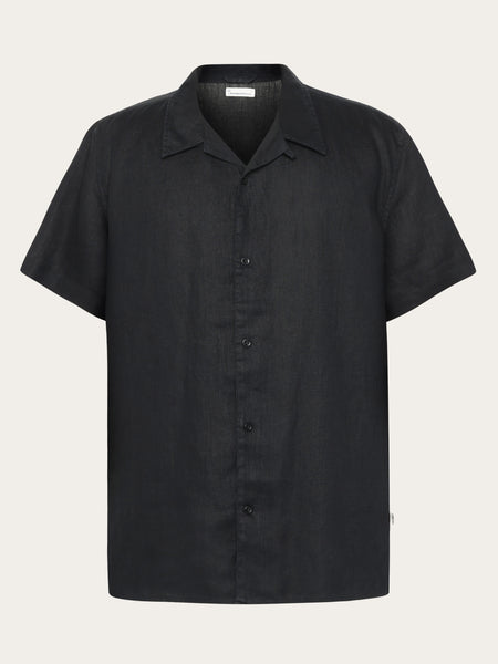 ‹BATONER for 6> linen knit short sleeve Box_fit_short_sleeved_linen_sh