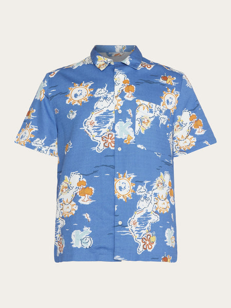 【10月大特価】 KEBOZ Short Sleeve Shirt Box_short_sleeve_AOP_shirt_-