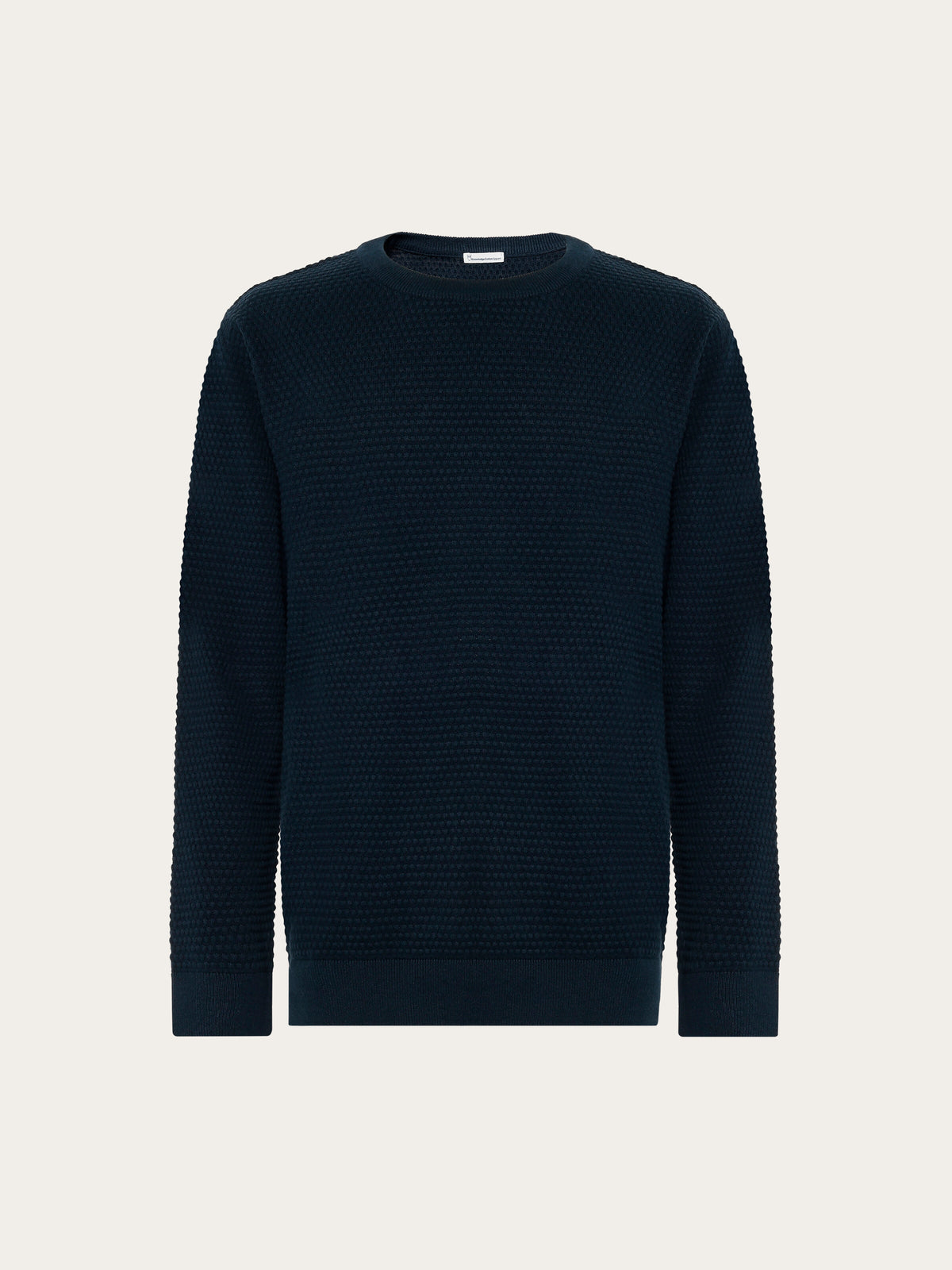 Bubble Knit Crew Neck from KnowledgeCotton Apparel