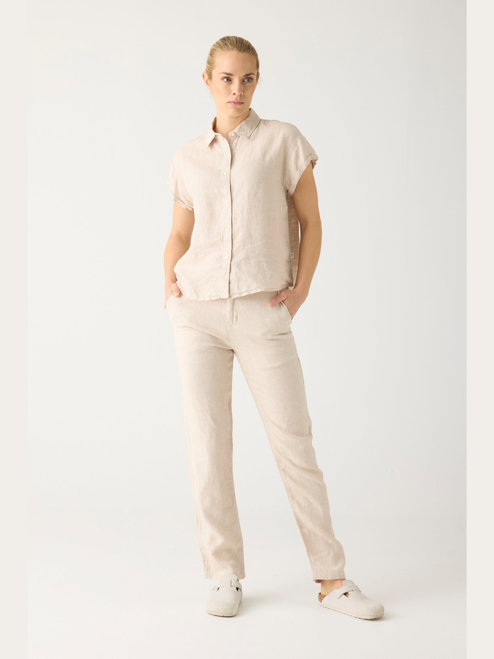seed and soil Calm knit pants ベージュ Calm knit pants – seed and soil