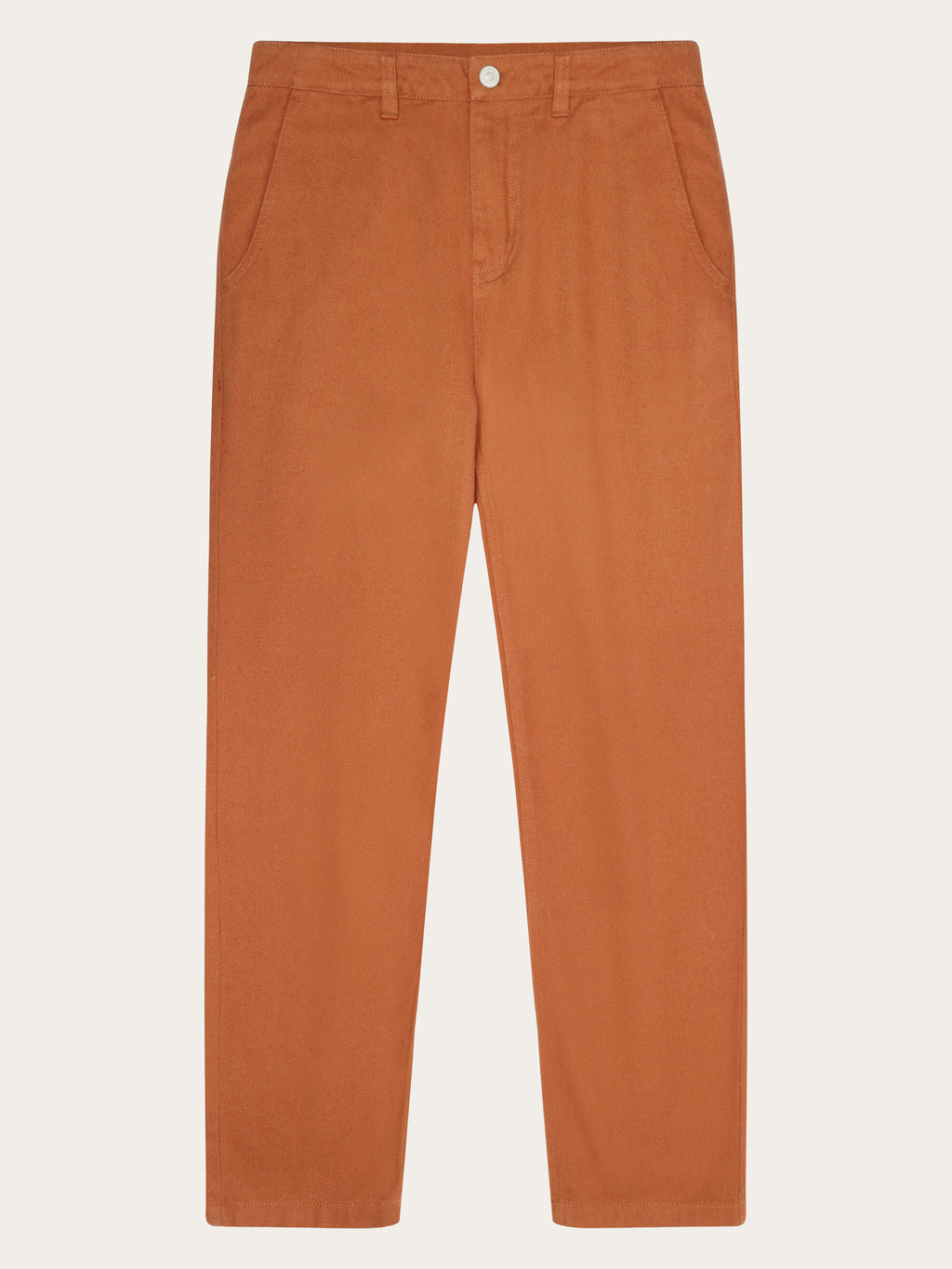 CALLA tapered mid-rise twill workwear pants - GOTS/Vegan