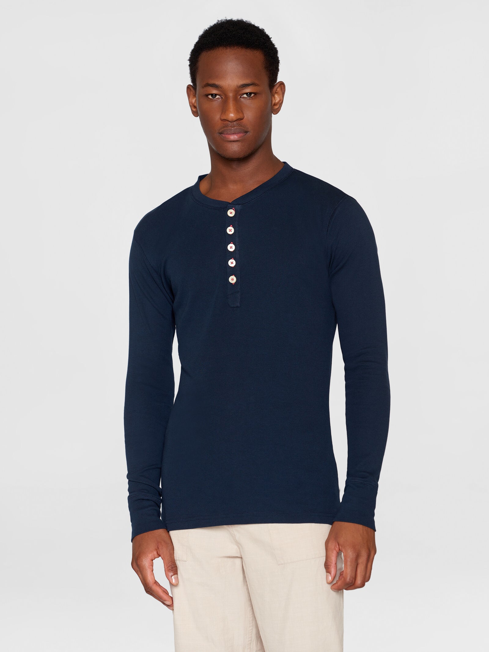 tightbooth HENLEY NECK T-SHIRT 新品 Amazon.com: JEsilunmaMY Men's Slim Fit Henley T-Shirts Short