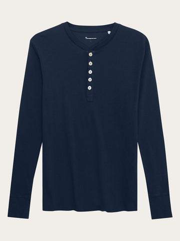 GOODGRIEF!/グッド グリーフ】 ROUGH-COT HENLEY NECK TOP（T