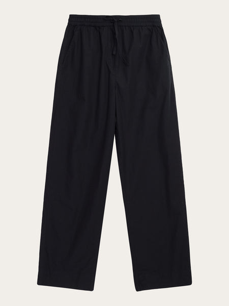 CHLOE barrel high-rise poplin elastic waistband pants