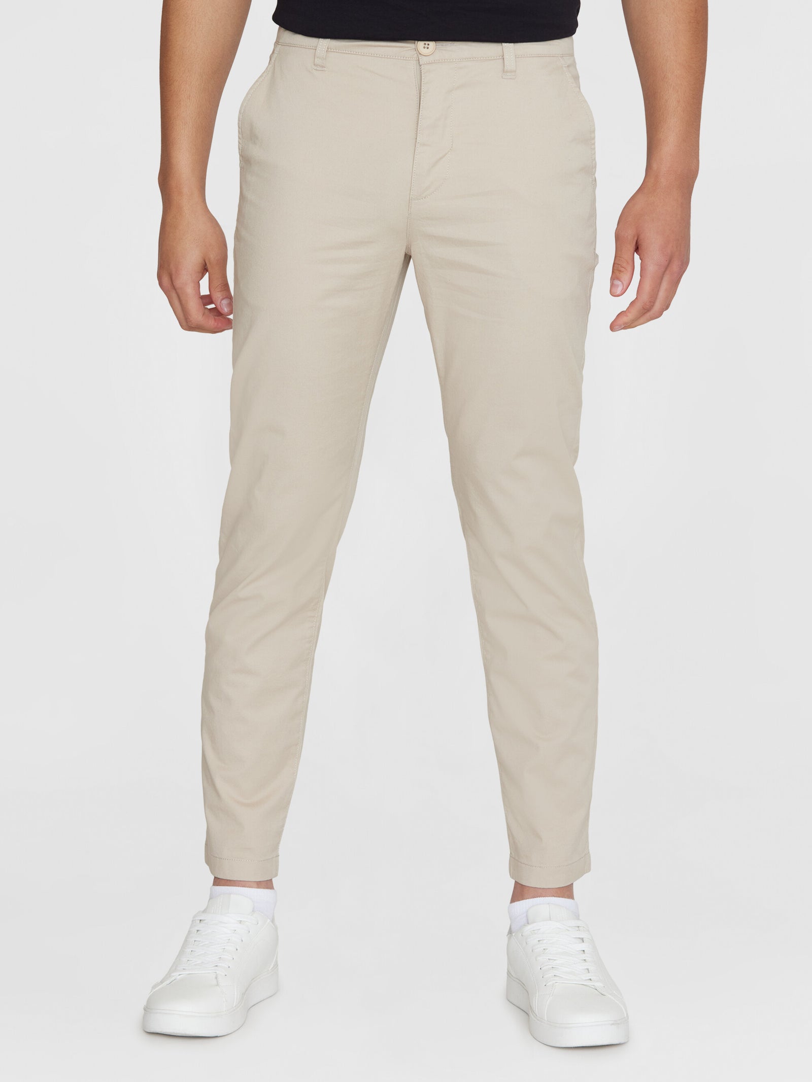 Standard Cotton Chino Trousers (black) | OVY