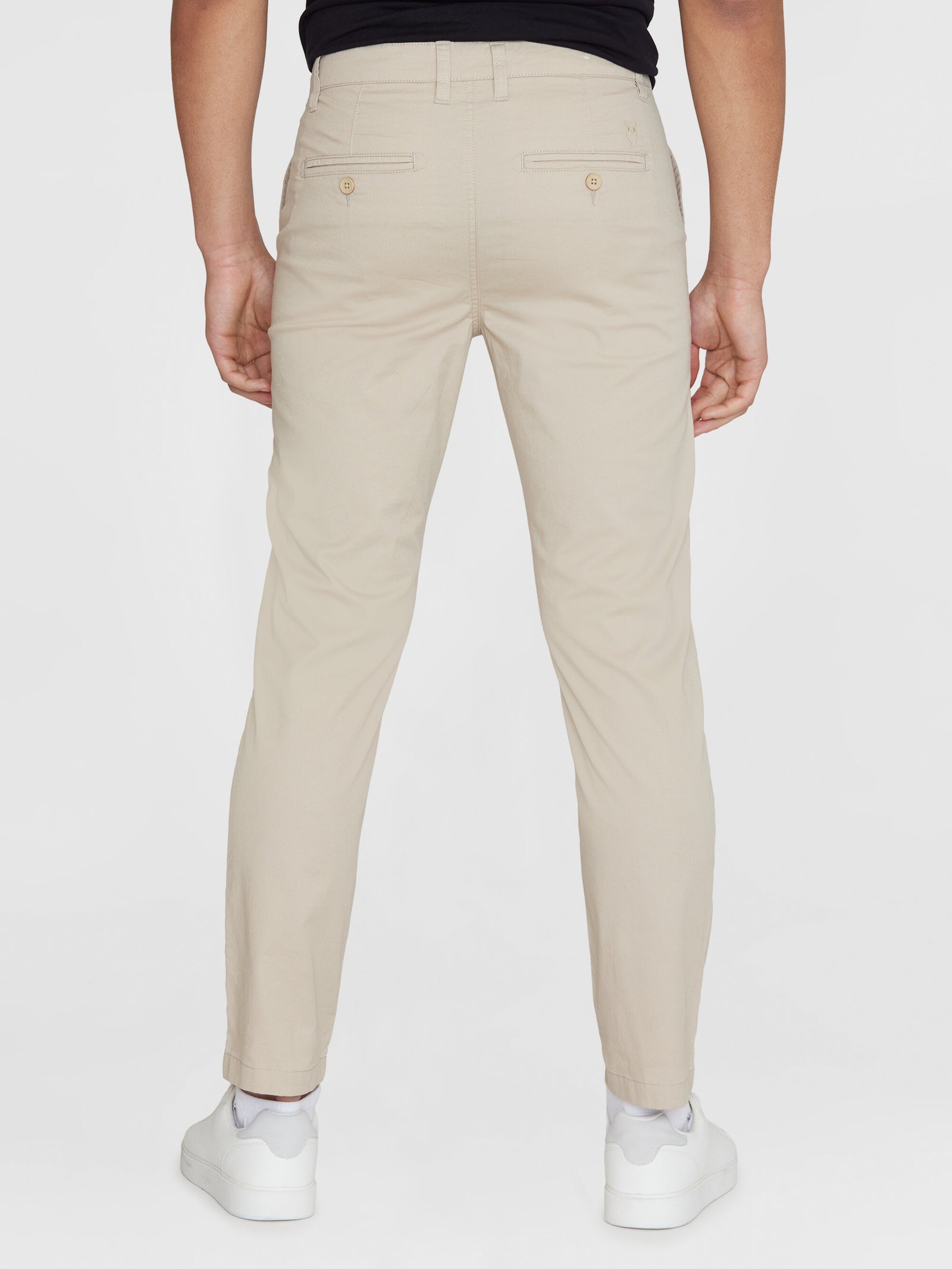 Buy CHUCK regular chino poplin pant - Light feather gray