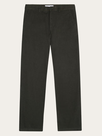 Buy CHUCK regular flannel herringbone chinos - GOTS/Vegan - Night Sky -  from KnowledgeCotton Apparel®