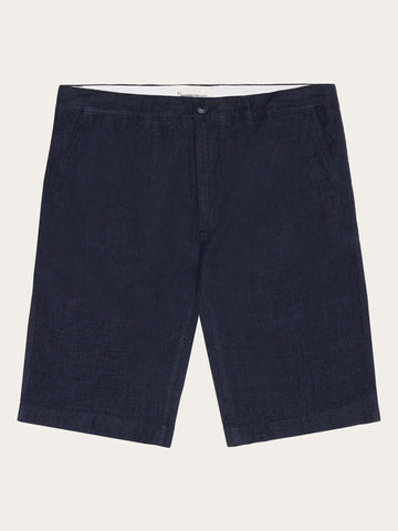Buy CHUCK regular linen shorts - GOTS/Vegan - Burned Olive