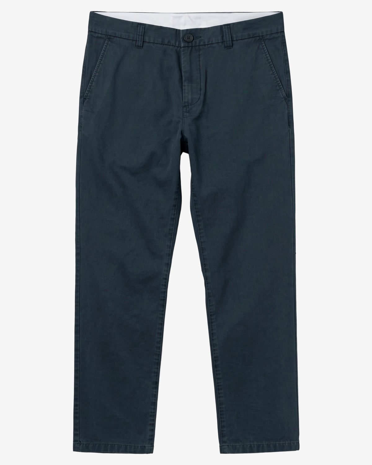 KnowledgeCotton Apparel - MEN CHUCK regular twill chino pants Pants 1001 Total Eclipse