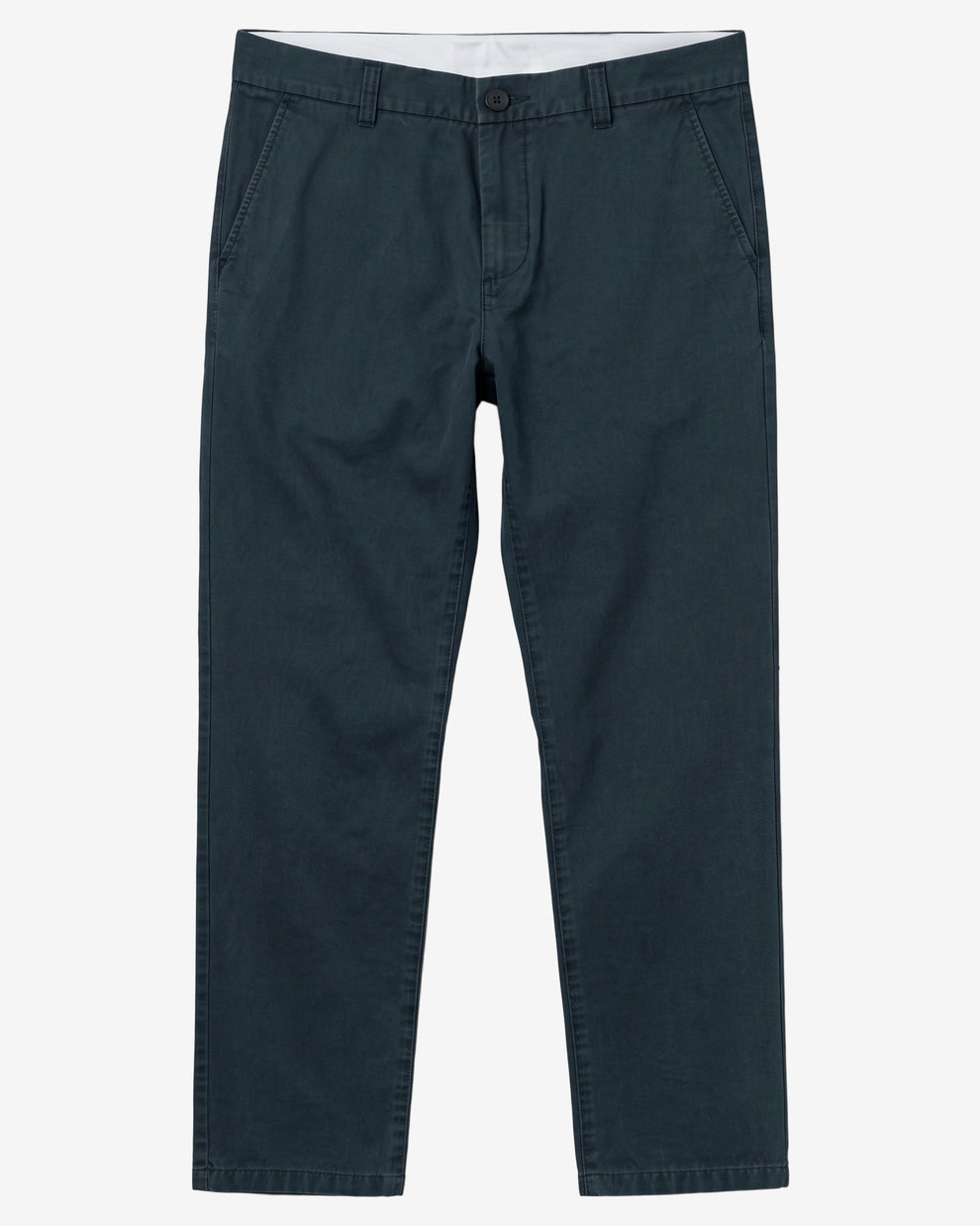 KnowledgeCotton Apparel - MEN CHUCK regular twill chino pants Pants 1001 Total Eclipse