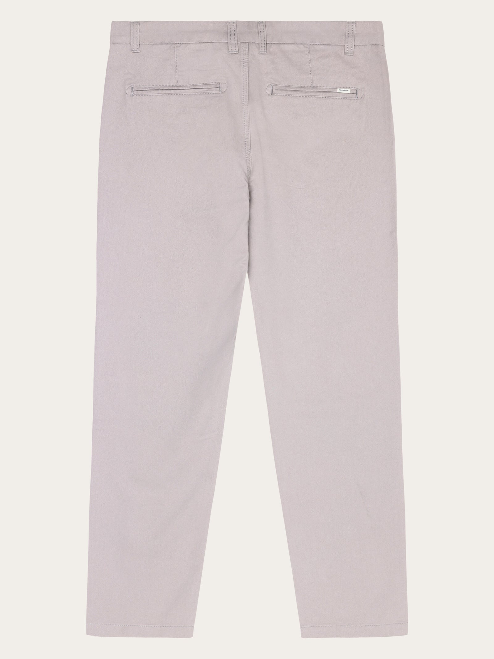 CHUCK regular twill chino pants - Alloy – KnowledgeCotton