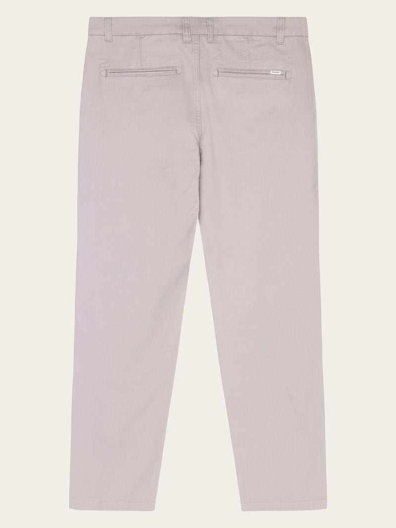 KnowledgeCotton Apparel - MEN CHUCK regular twill chino pants Pants 1227 Alloy