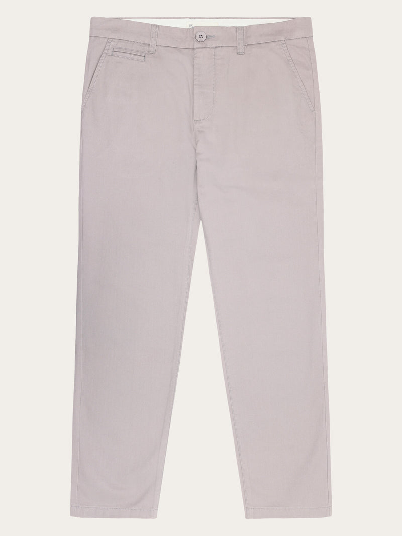 KnowledgeCotton Apparel - MEN CHUCK regular twill chino pants Pants 1227 Alloy