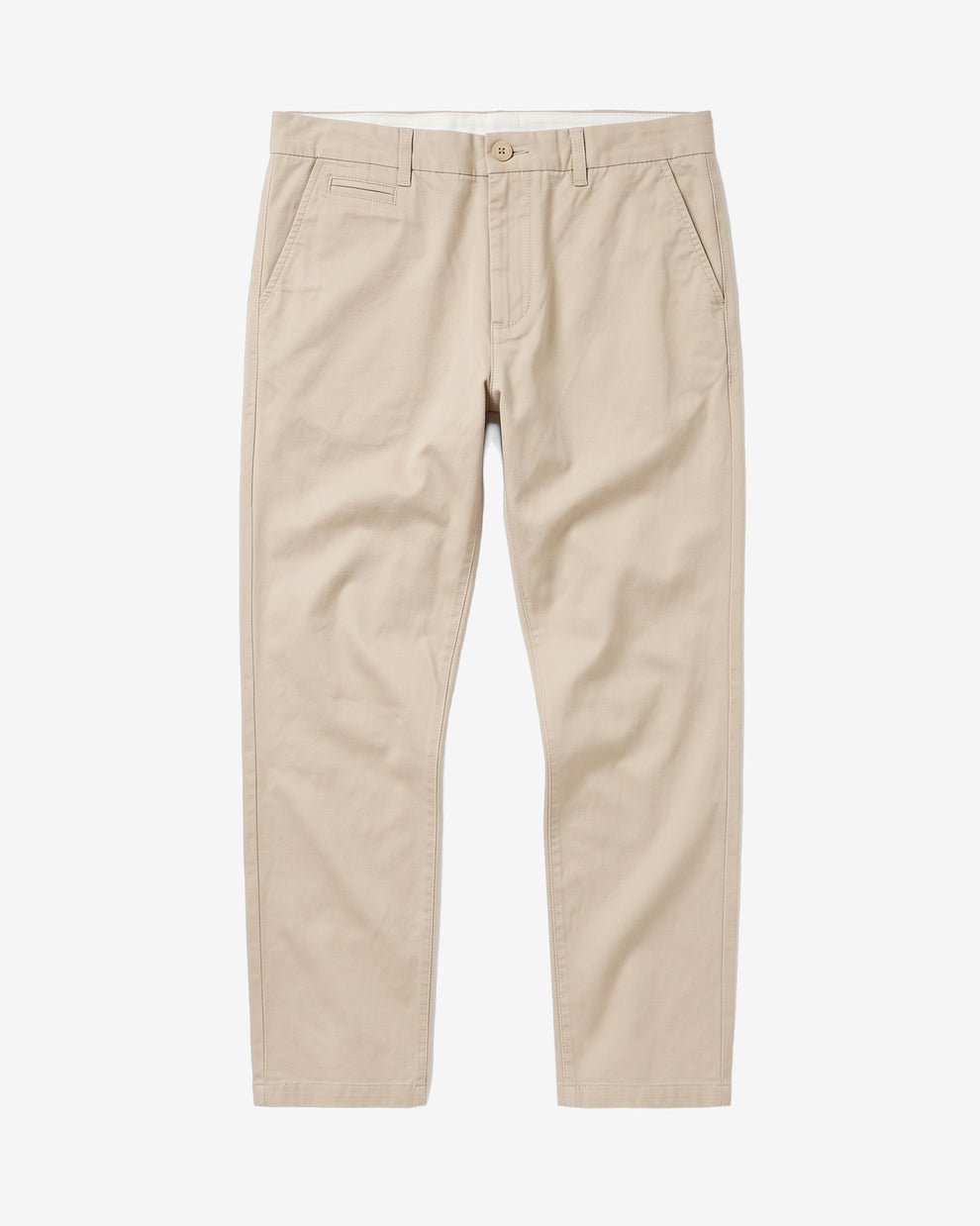 KnowledgeCotton Apparel - MEN CHUCK regular twill chino pants Pants 1228 Light feather gray