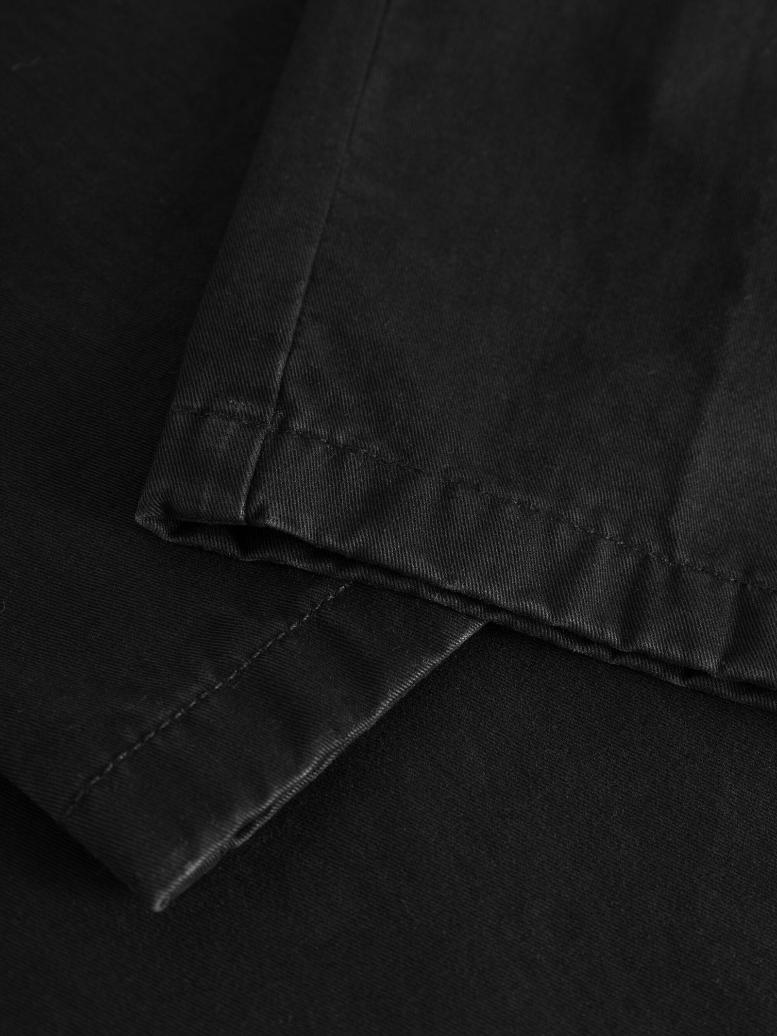 CHUCK regular twill chino pants - Black Jet