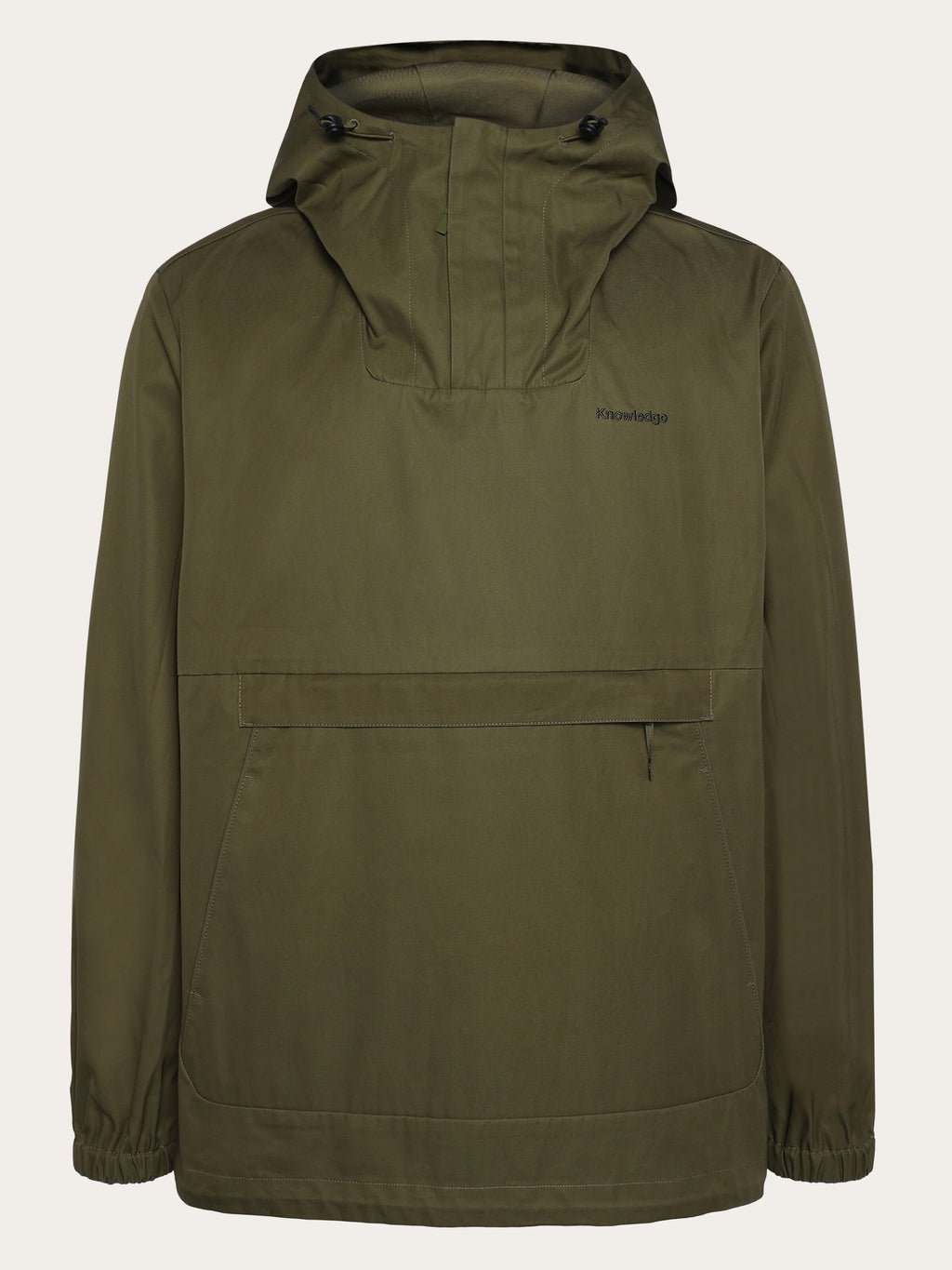 Canvas anorak - Burned Olive