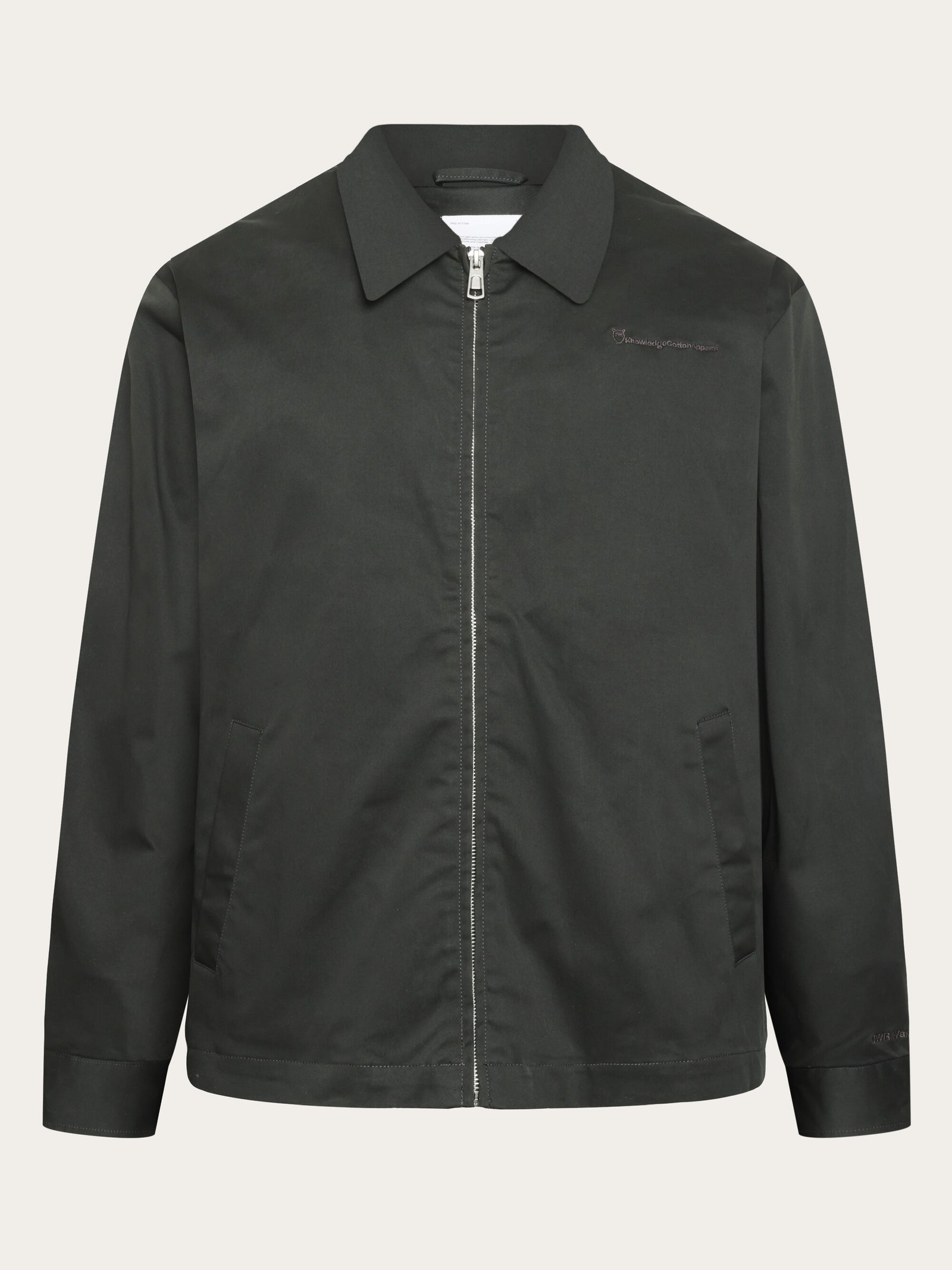 Canvas bomber jacket - GOTS - Phantom – KnowledgeCotton
